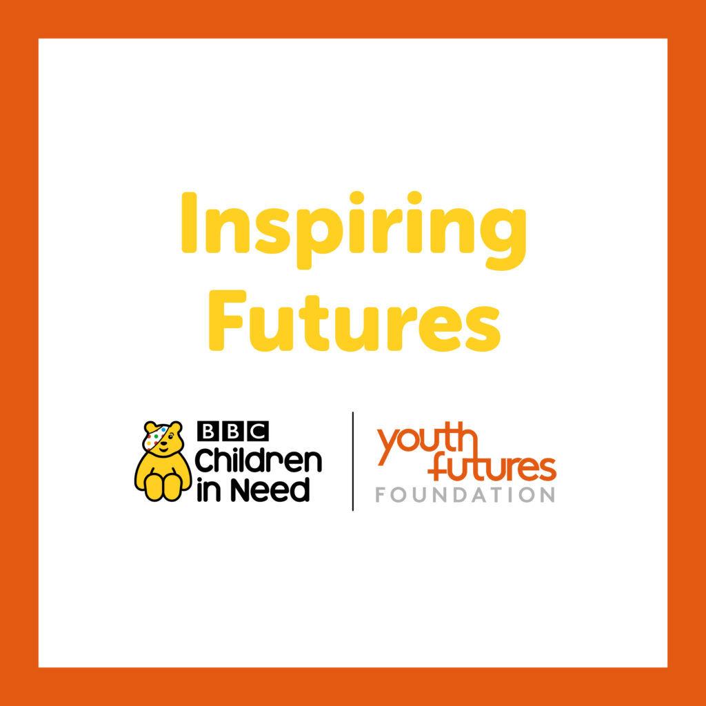 Inspiring Futures title and logos