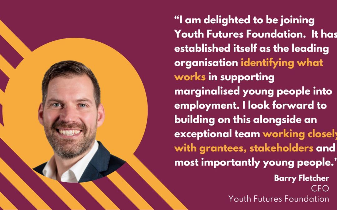Youth Futures Foundation welcomes new CEO