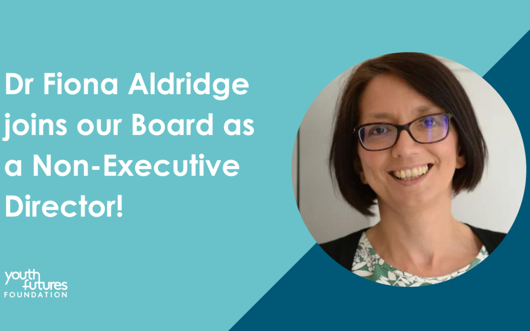Dr Fiona Aldridge joins Youth Futures Board