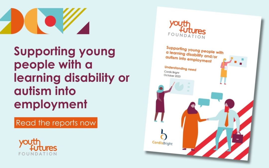 Supporting young people with a learning disability or autism into employment 