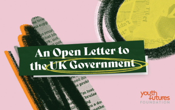 Text reads 'an open letter to the UK Government'